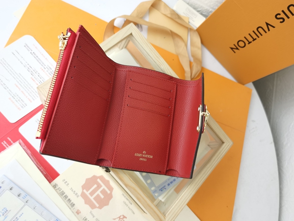 LVコピーウォレット素材ディテール